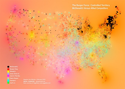 Burger Territory: McDonald's Versus Allied Competitors