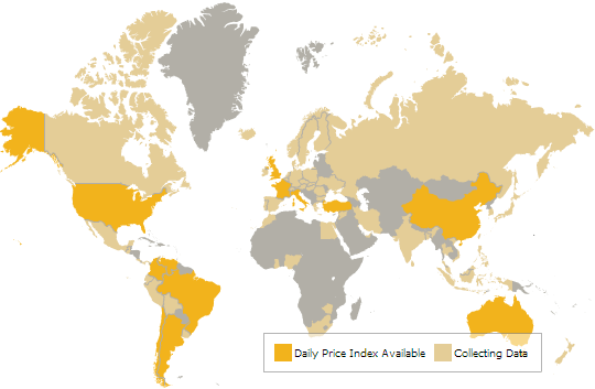 The Billion Price Project's Coverage