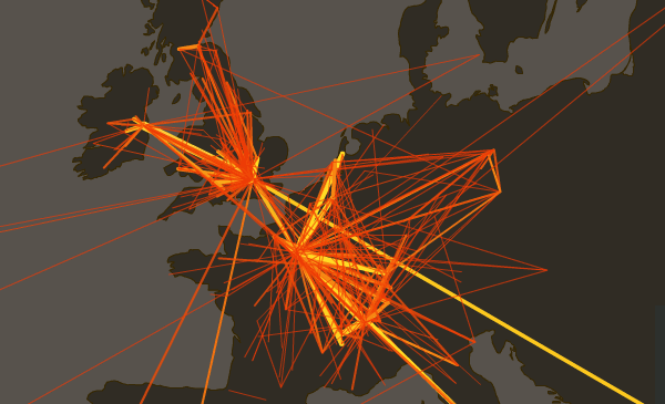 Mapping The Republic Of Letters