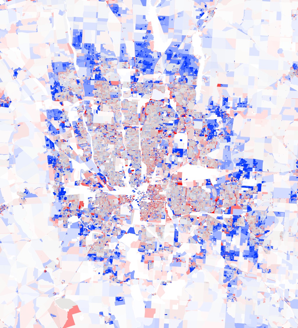 Columbus Population Change