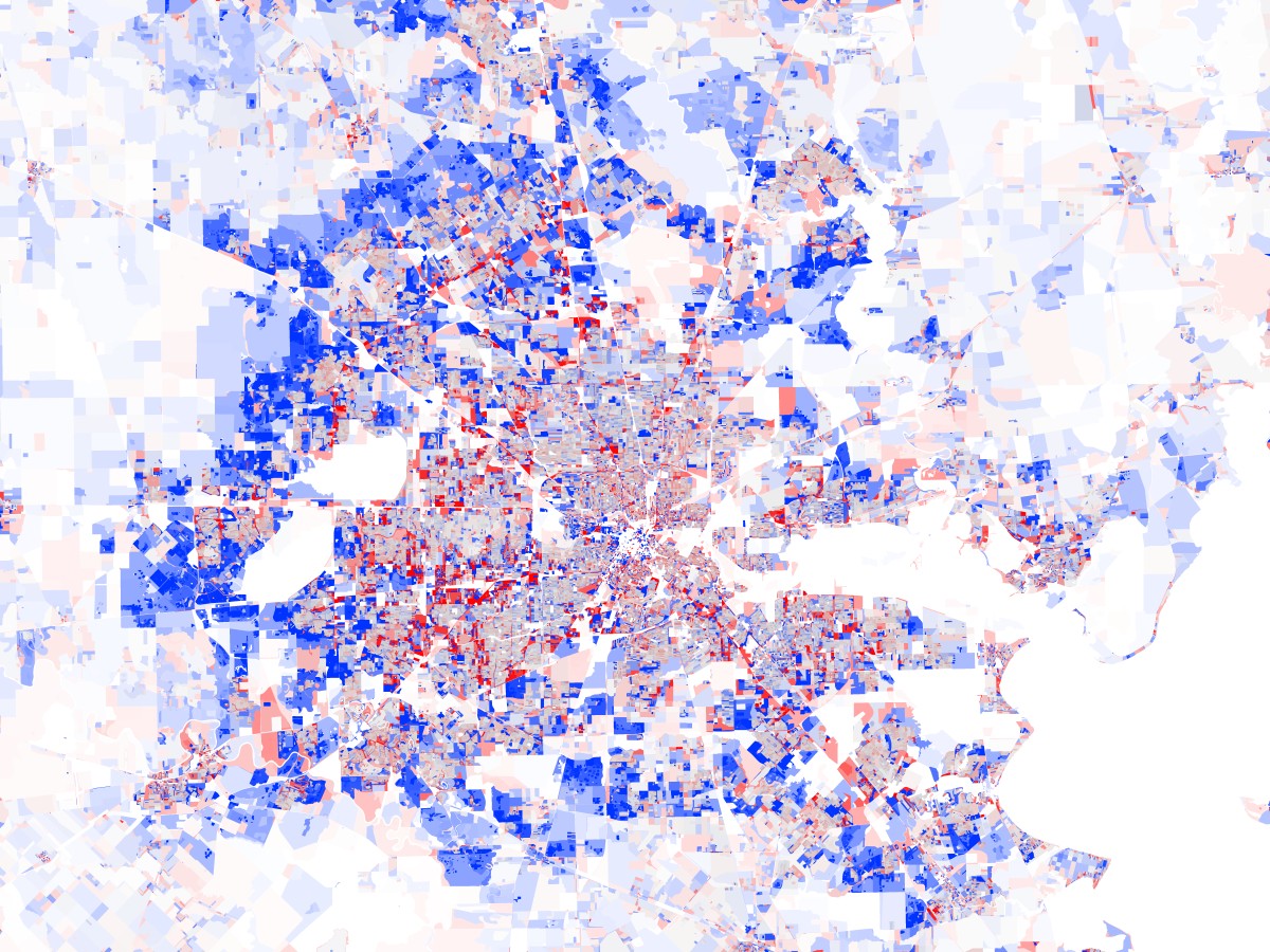 Houston Population Change