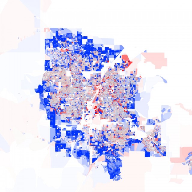 Las Vegas, Nevada Population Change 20002010, U.S. Census Data