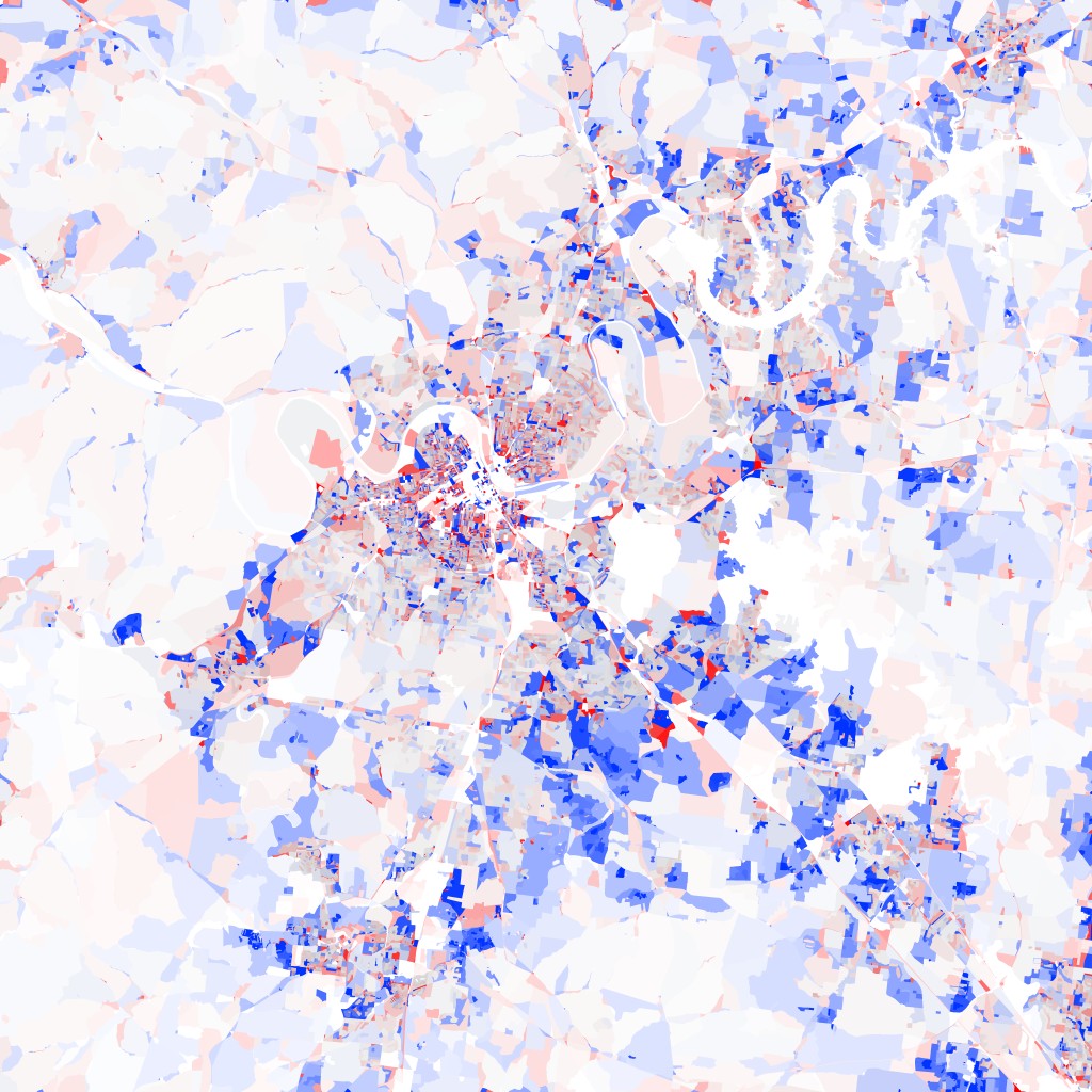 Nashville Population Change