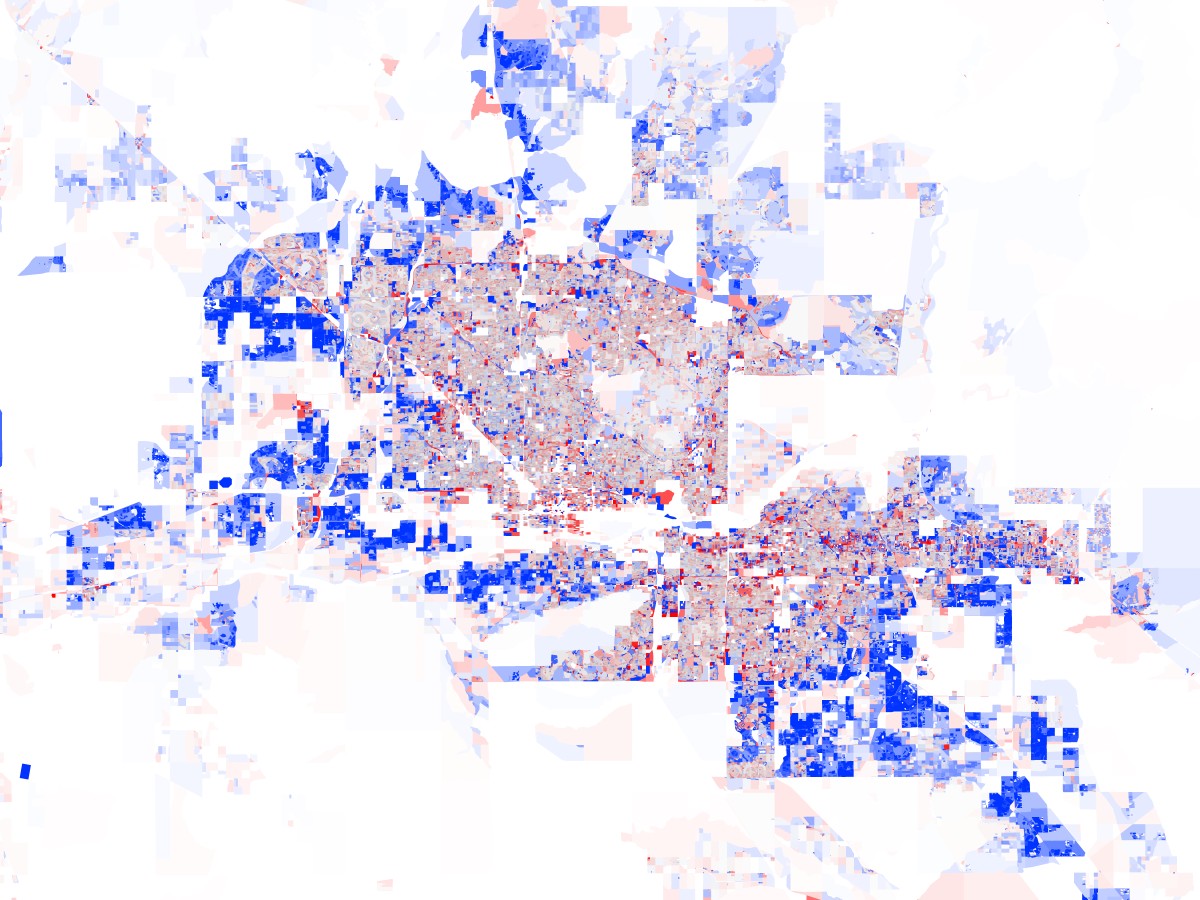 Phoenix Population Change