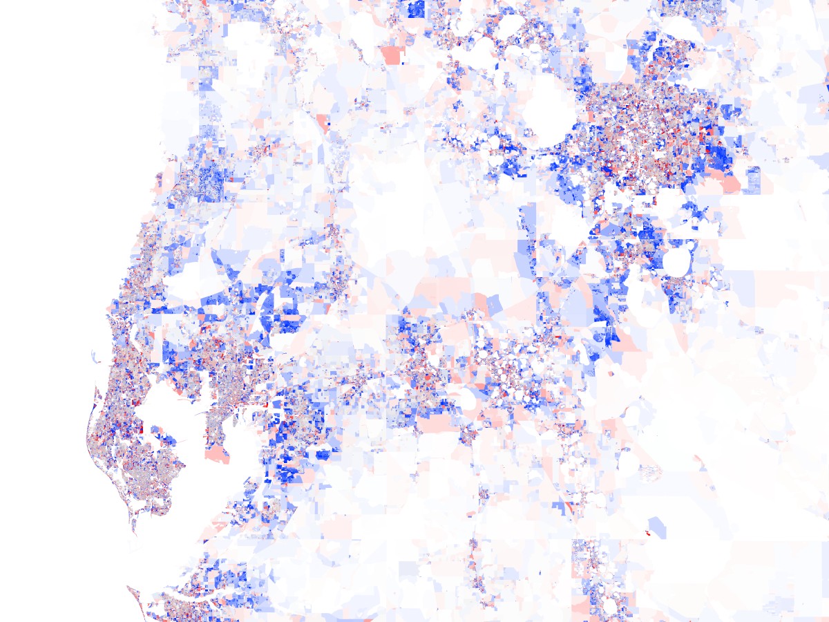 Tampa Orlando Population Change