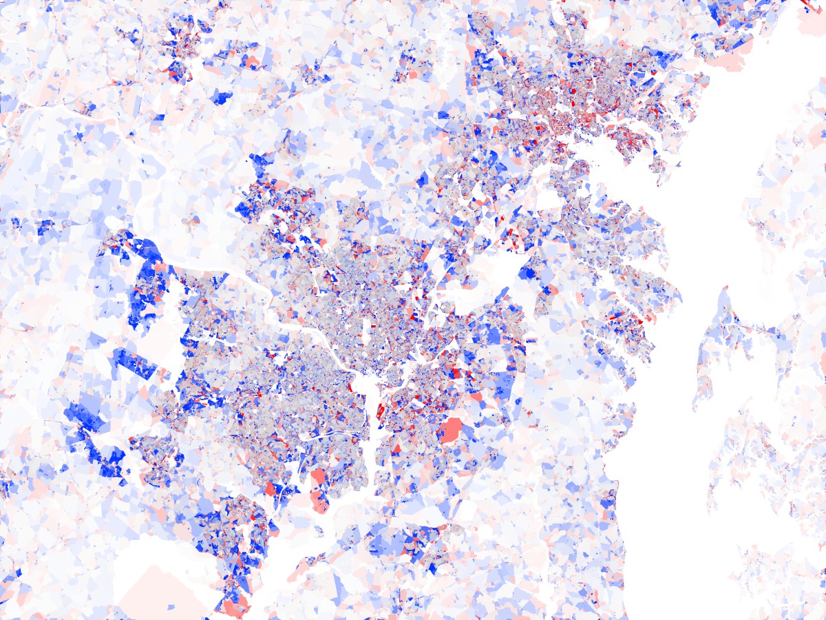 Washington DC Population Change