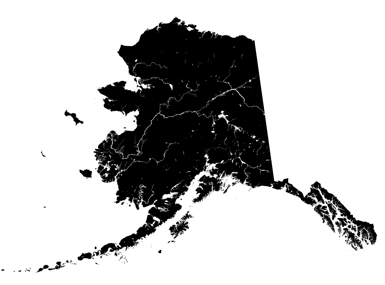 Mostly Uninhabited Alaska