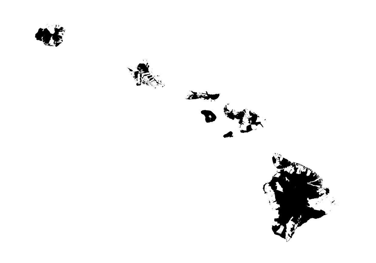 Mostly Uninhabited Hawaii