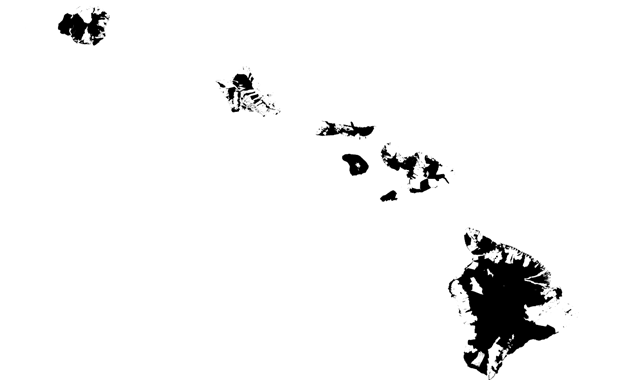 Mostly Uninhabited Hawaii